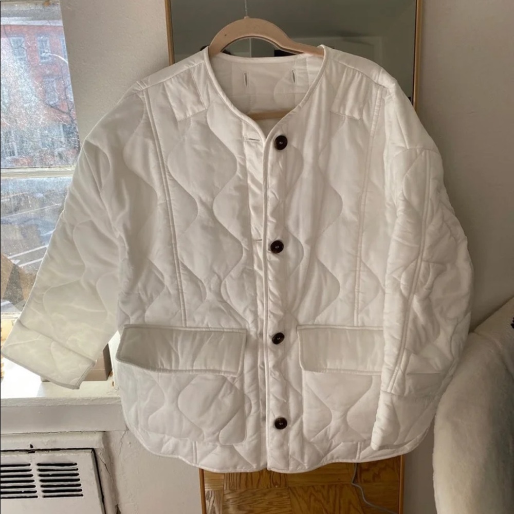Quilted padded jacket